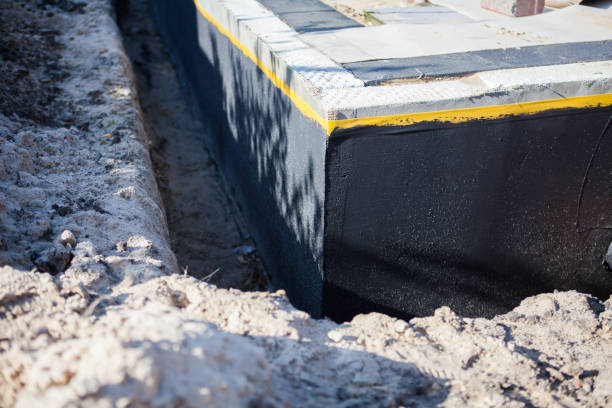 Professional Crawl Space Encapsulation technician working in Bergen, NY